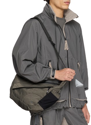 Figure View - Click To Enlarge - F/CE. - Mini Horn Textured Twill Shoulder Bag