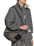Figure View - Click To Enlarge - F/CE. - Mini Horn Textured Twill Shoulder Bag