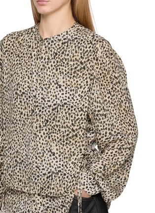  - LEMAIRE - Leopard Print Layered Blouse