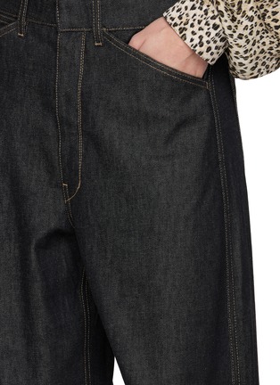  - LEMAIRE - High Waist Curved Denim Pants
