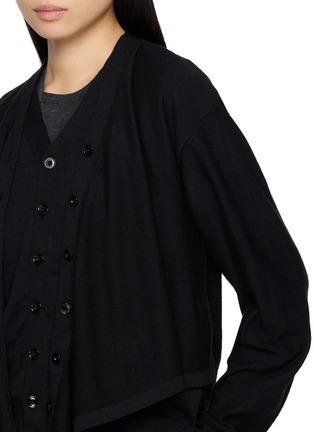  - LEMAIRE - Trompe l'Oeil Layered Knit Cardigan
