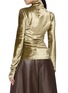 Back View - Click To Enlarge - LEMAIRE - Fitted High Neck Top