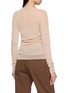 Back View - Click To Enlarge - LEMAIRE - Long Sleeve Ballerina Style Mesh Jersey Top