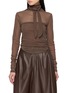 Main View - Click To Enlarge - LEMAIRE - Ballerina Foulard Top