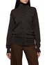 Main View - Click To Enlarge - LEMAIRE - Buttoned High Neck Top
