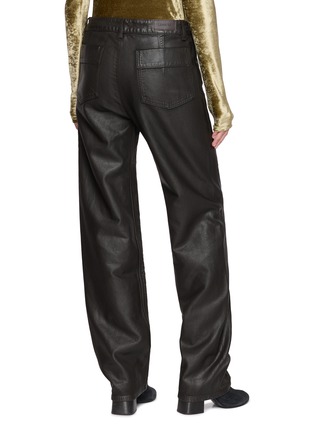 Back View - Click To Enlarge - LEMAIRE - Waxed Denim Jeans