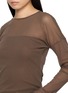  - LEMAIRE - Ballerina Sheer Long Sleeve Top