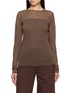 LEMAIRE Ballerina Sheer Long Sleeve Top