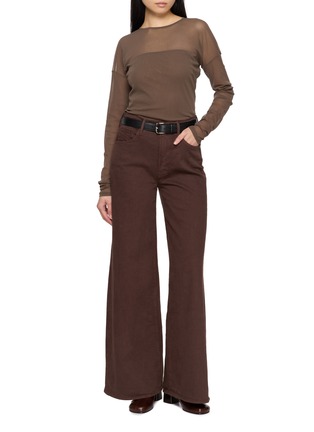 Figure View - Click To Enlarge - LEMAIRE - Ballerina Sheer Long Sleeve Top