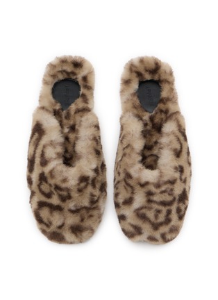 Detail View - Click To Enlarge - APPARIS - Demi Leopard Print Mule Slippers