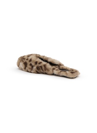  - APPARIS - Demi Leopard Print Mule Slippers