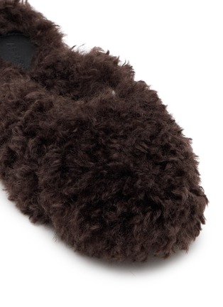 Detail View - Click To Enlarge - APPARIS - Demi Bouclette Mule Slippers