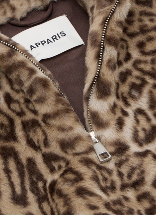 Detail View - Click To Enlarge - APPARIS - Jamie Dickey Faux Fur Vest