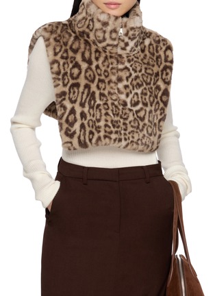 Figure View - Click To Enlarge - APPARIS - Jamie Dickey Faux Fur Vest