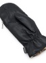 Detail View - Click To Enlarge - APPARIS - Noa Leather Zipper Gloves