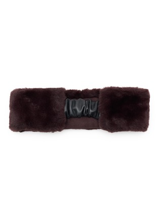 Figure View - Click To Enlarge - APPARIS - Eleni Faux Fur Headband