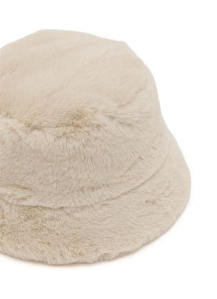 Detail View - Click To Enlarge - APPARIS - Amara Faux Fur Bucket Hat