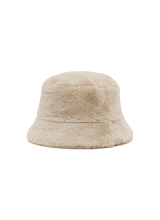 Figure View - Click To Enlarge - APPARIS - Amara Faux Fur Bucket Hat