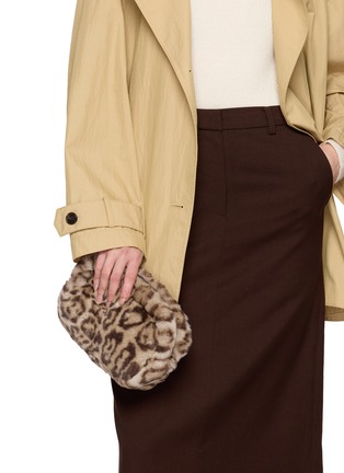 Figure View - Click To Enlarge - APPARIS - Noor Faux Fur Pouchette