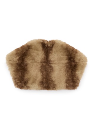 Detail View - Click To Enlarge - APPARIS - Devin Faux Mink Shrug