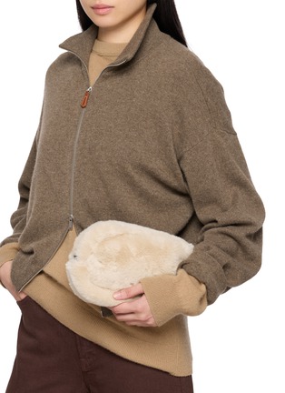 Figure View - Click To Enlarge - APPARIS - Noor Faux Fur Pouchette