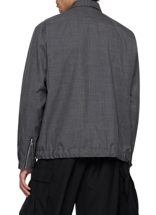 Back View - Click To Enlarge - SACAI - Suiting Blouson Jacket