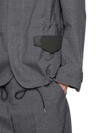  - SACAI - Hybrid Suiting Nylon Twill Jacket