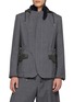 SACAI Hybrid Suiting Nylon Twill Jacket