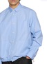  - SACAI - Striped Poplin Shirt