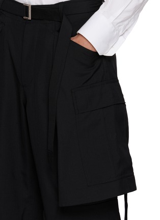  - SACAI - Layered Cargo Suiting Trousers