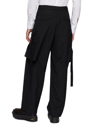 Back View - Click To Enlarge - SACAI - Layered Cargo Suiting Trousers