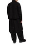 Back View - Click To Enlarge - SACAI - Nylon Twill and Ripstop Hybrid Coat