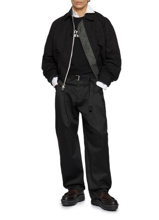 Figure View - Click To Enlarge - SACAI - Reversible Blouson Jacket