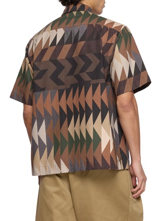Back View - Click To Enlarge - SACAI - X A.P.C. Quilts Shirt