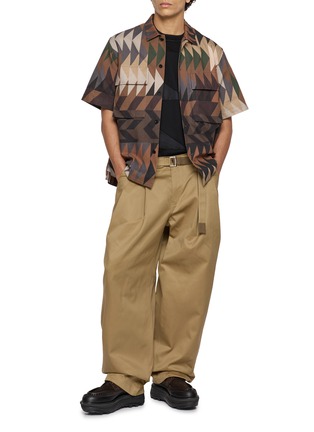 Figure View - Click To Enlarge - SACAI - X A.P.C. Quilts Shirt