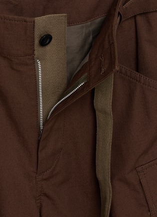 Detail View - Click To Enlarge - SACAI - Ripstop Layered Cargo Pants