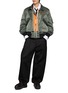 Figure View - Click To Enlarge - SACAI - Cotton Nylon Twill Blouson