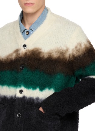  - SACAI - Chusen Dyed Knit Cardigan