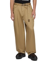 【sacai】Cotton Chino Pants 1 SACAI | Belted Cotton Chino Pants | Men | Lane Crawford