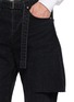  - SACAI - Layered Belted Denim Jeans