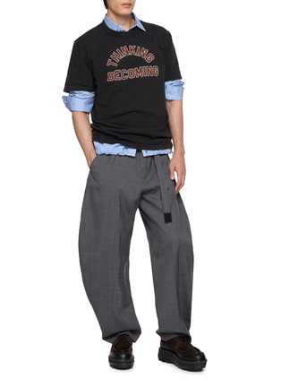 Figure View - Click To Enlarge - SACAI - Graphic T-Shirt