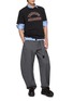 Figure View - Click To Enlarge - SACAI - Graphic T-Shirt