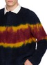  - SACAI - Long Sleeve Chusen Dyed Knit Polo Shirt
