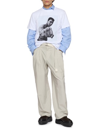 Figure View - Click To Enlarge - SACAI - Crewneck Graphic T-shirt
