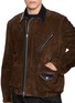  - SACAI - Suede Blouson Jacket