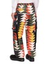 Back View - Click To Enlarge - SACAI - X A.P.C. Quilts Geometric Print Pants