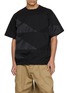 SACAI X A.P.C. Quilts T-Shirt