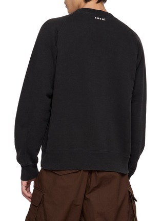 Back View - Click To Enlarge - SACAI - Graphic Sweatshirt