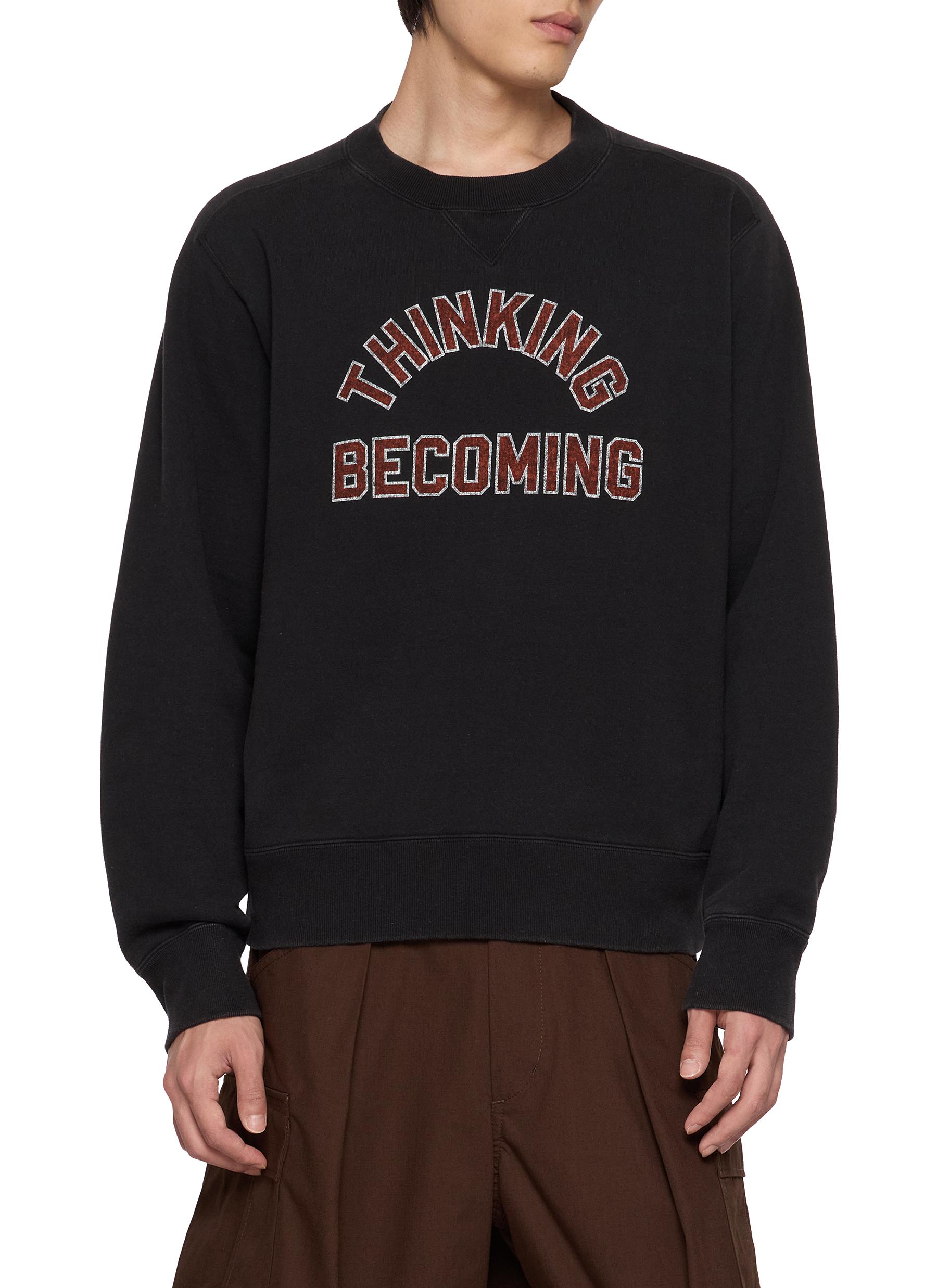 fragment design × sacai sweatshirt SACAI | Graphic Sweatshirt | Men | Lane Crawford