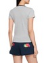 Back View - Click To Enlarge - HOMMEGIRLS - x Fruit Of The Loom Ringer T-shirt